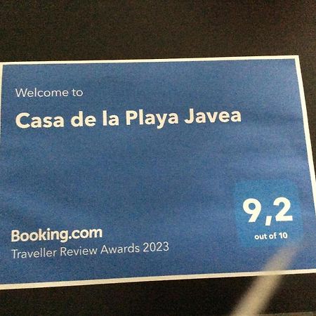 Casa De La Playa Javea Leilighet Eksteriør bilde