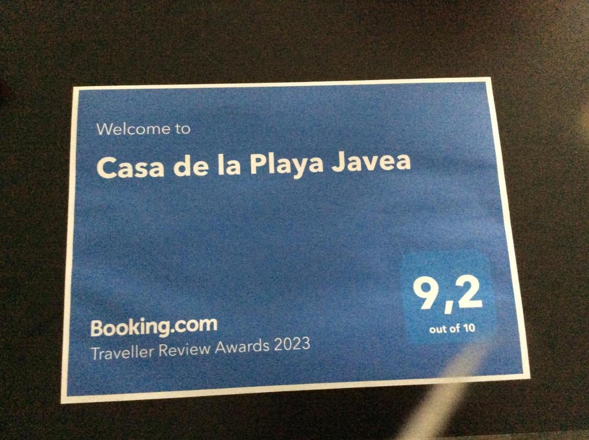 Casa De La Playa Javea Leilighet Eksteriør bilde